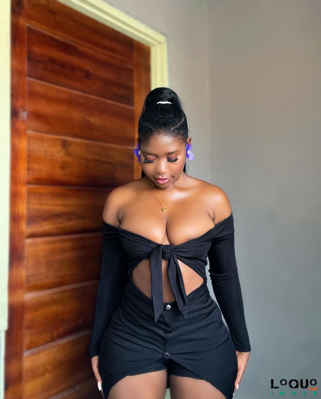 Call Girls Puducherry: AFRICAN BEAUTIFUL 9087407383 GIRL CIARA YOUR DESIRES TONIGHT AND DAY TIME